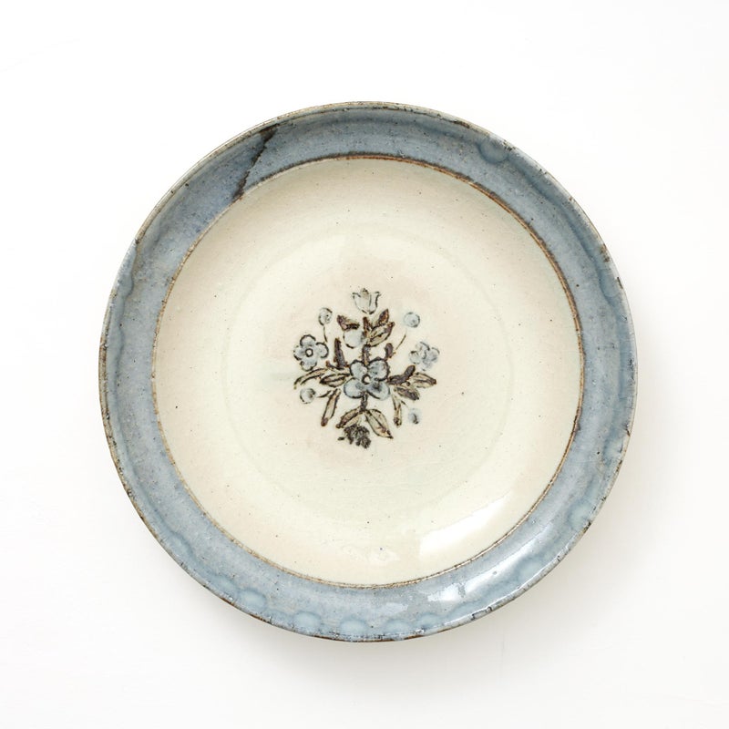 伊賀石本 | 花絵皿 | 東屋 (あづまや)