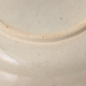 伊賀石本 花絵皿 七寸半 菜の束 0447