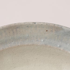 伊賀石本 花絵皿 七寸半 菜の束 0469