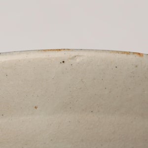 伊賀石本 花絵皿 七寸半 菜の束 0472