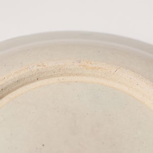 伊賀石本 花絵皿 七寸半 菜の束 0501