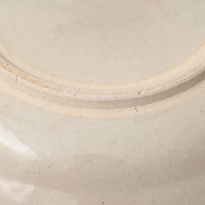 伊賀石本 花絵皿 七寸半 菜の束 0501