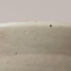 伊賀石本 花絵皿 七寸半 菜の束 0509