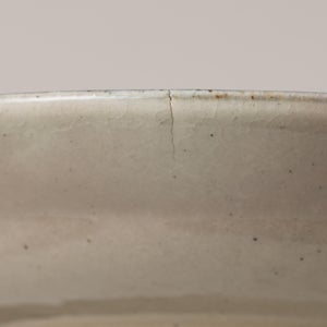 伊賀石本 花絵皿 七寸半 菜の束 0512