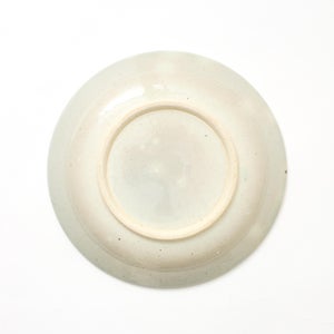 伊賀石本 花絵皿 七寸半 菜の束 0492