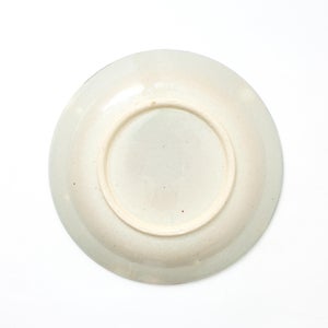 伊賀石本 花絵皿 七寸半 菜の束 0499