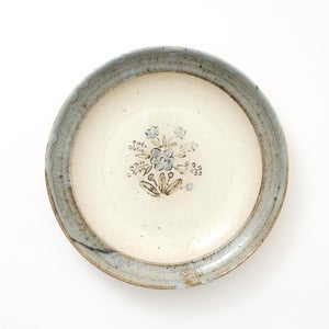 伊賀石本 花絵皿 七寸半 秋の束 0399