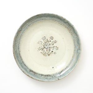 伊賀石本 花絵皿 七寸半 秋の束 0407