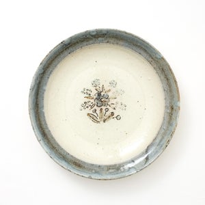 伊賀石本 花絵皿 七寸半 秋の束 0409