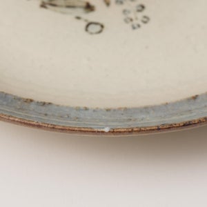 伊賀石本 花絵皿 七寸半 秋の束 0430