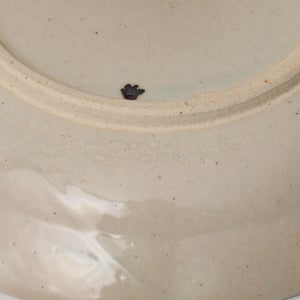 伊賀石本 花絵皿 七寸半 秋の束 0436