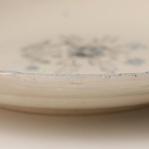 伊賀石本 花絵皿 七寸半 秋の束 0425