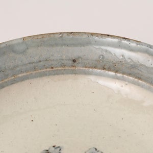 伊賀石本 花絵皿 七寸半 秋の束 0431