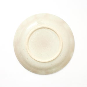 伊賀石本 花絵皿 七寸半 秋の束 0411