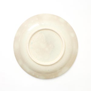 伊賀石本 花絵皿 七寸半 秋の束 0420