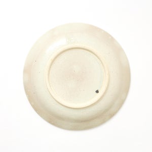 伊賀石本 花絵皿 七寸半 秋の束 0436