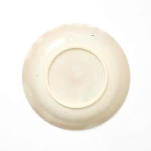 伊賀石本 花絵皿 七寸半 秋の束 0438