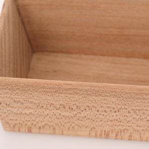 箸箱 楡 木地 1149