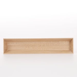 箸箱 楡 木地 1134