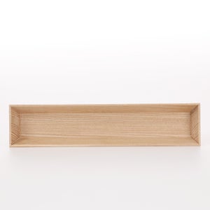 箸箱 楡 木地 1146