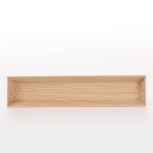 箸箱 楡 木地 1156