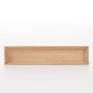 箸箱 楡 木地 1157