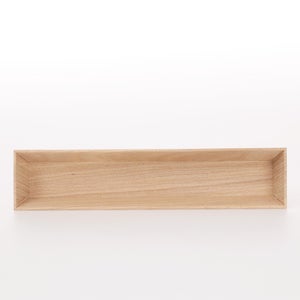 箸箱 楡 木地 1158