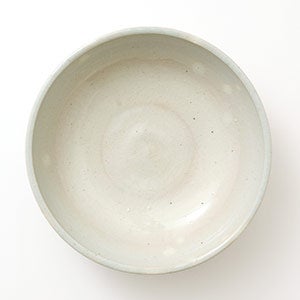 九寸鉢　石灰 0122