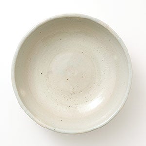 九寸鉢　石灰 0130