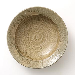 カブト鉢 松灰 0034