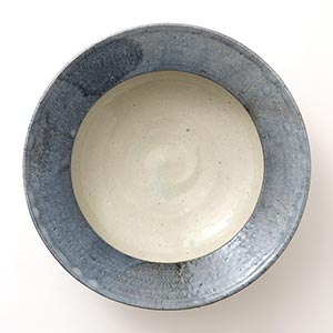 カブト鉢 縁呉須 0026