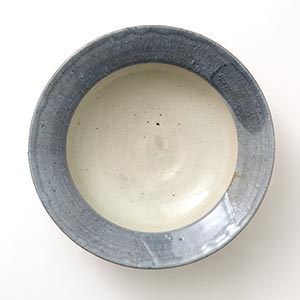 カブト鉢 縁呉須 0030