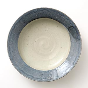 カブト鉢 縁呉須 0031