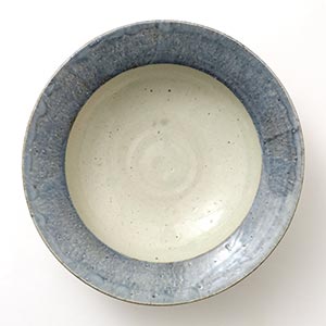 カブト鉢 縁呉須 0033