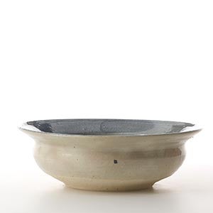 カブト鉢 縁呉須 0030