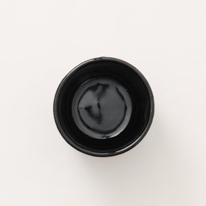 丸湯呑 黒飴 0190