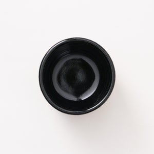 丸湯呑 黒飴 0192