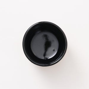 丸湯呑 黒飴 0197