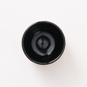 丸湯呑 黒飴 0198