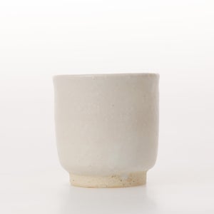 丸湯呑 志野 0232