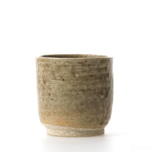 丸湯呑 松灰 0154