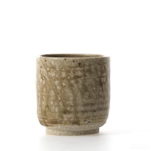 丸湯呑 松灰 0161