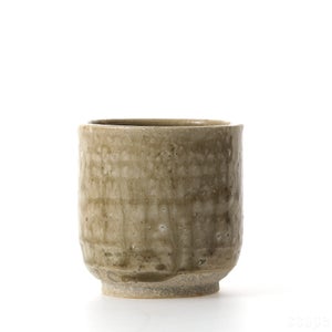 丸湯呑 松灰 0163