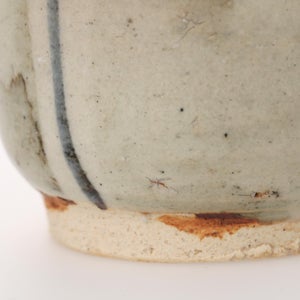 丸湯呑 呉須鉄太十草 0301