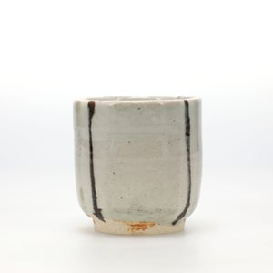 丸湯呑 呉須鉄太十草 0326