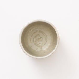 丸湯呑 蓮華紋掻落 0319