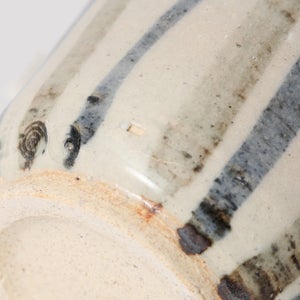 丸湯呑 呉須鉄十草 0374