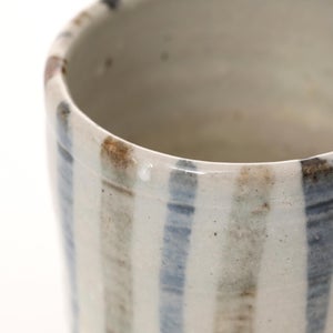 丸湯呑 呉須鉄十草 0406