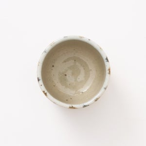 丸湯呑 呉須鉄十草 0391