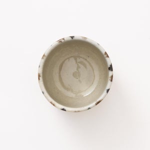 丸湯呑 呉須鉄十草 0405